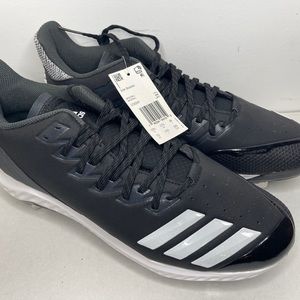 adidas Men's Icon Bounce, Core Black/Footwear White/Carbon - Size 13 Men’s